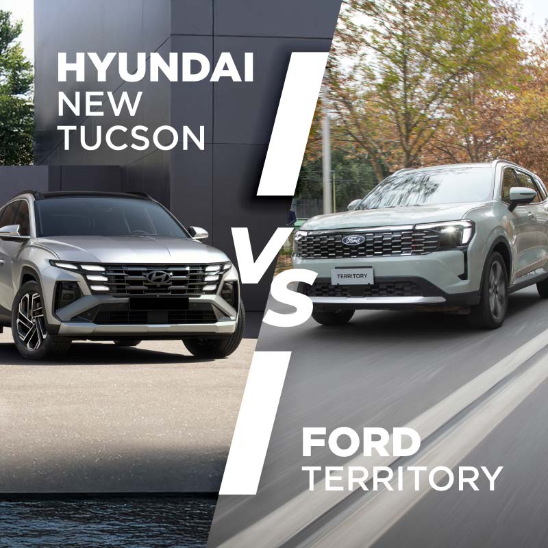 Hyundai New Tucson vs Ford Territory
