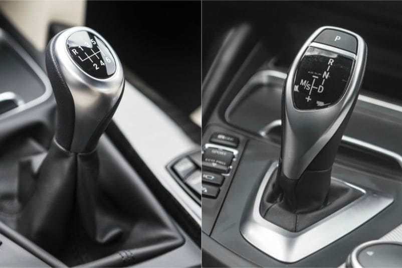 Autos automáticos vs manuales