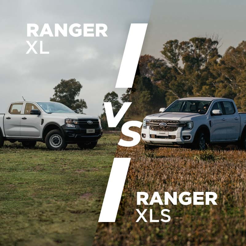Ford Ranger XL vs Ford Ranger XLS