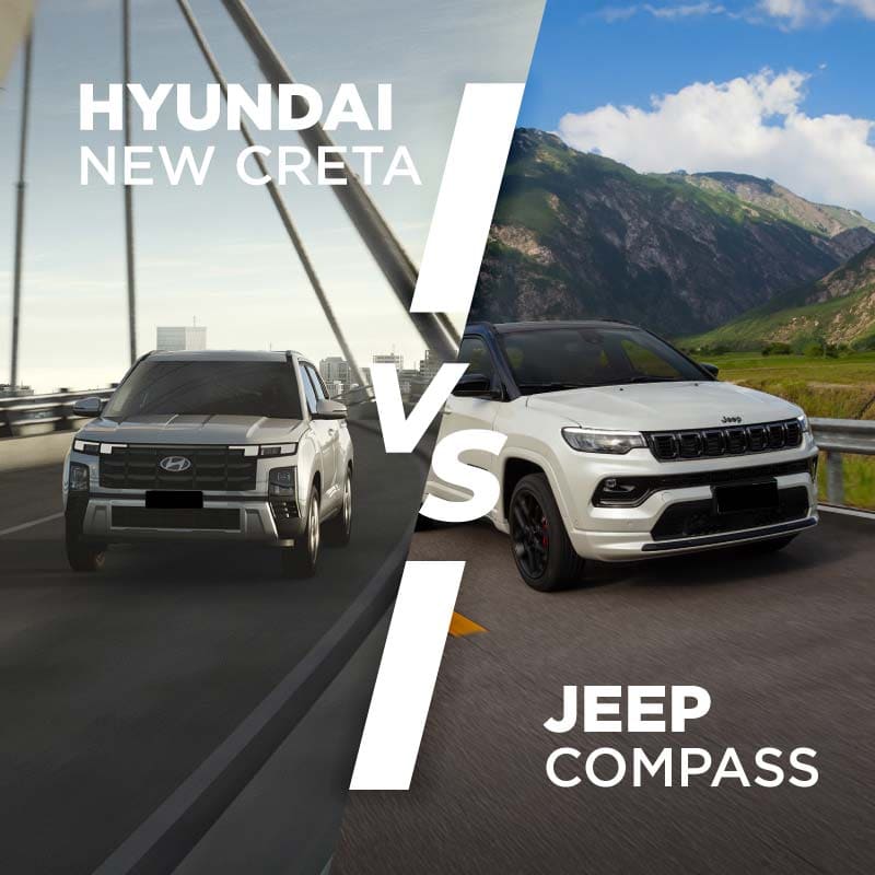 Hyundai New Creta vs Jeep Compass