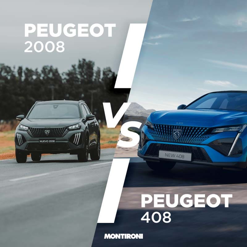 Peugeot 2008 vs Peugeot 408