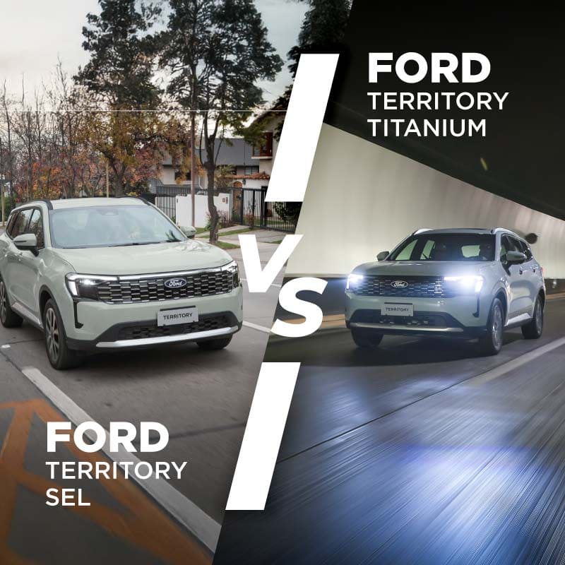 Ford Territory SEL vs Titanium