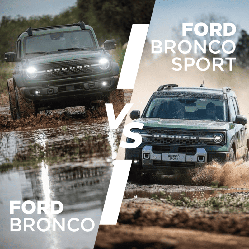 Ford Bronco vs Ford Bronco Sport