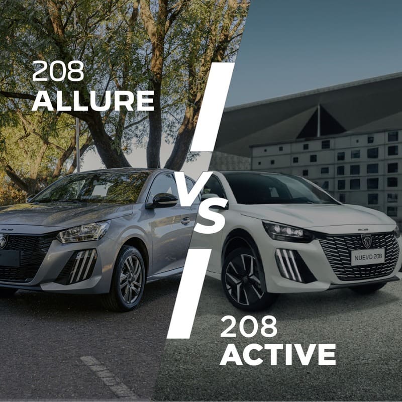 Peugeot 208 Allure vs Active