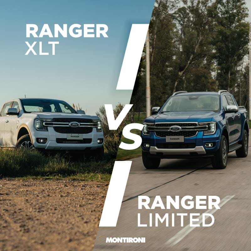 Diferencia entre Ford Ranger XLT y Limited