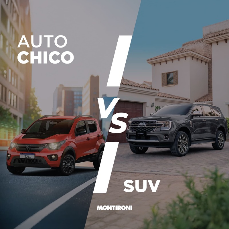 Suv vs auto chico