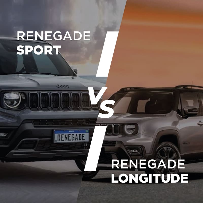 Jeep Renegade Sport vs Renegade Longitude