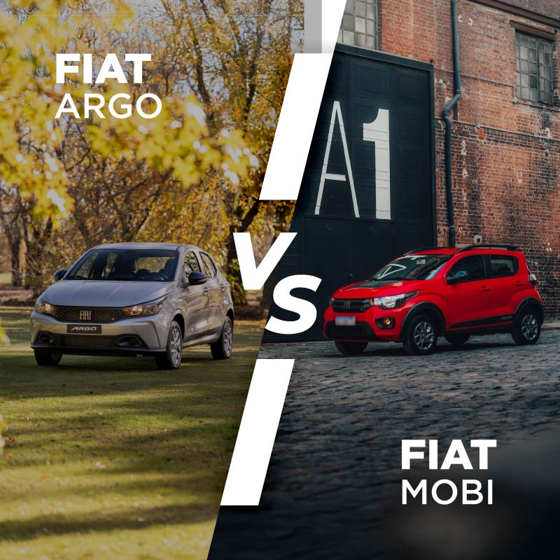Fiat Argo vs Fiat Mobi