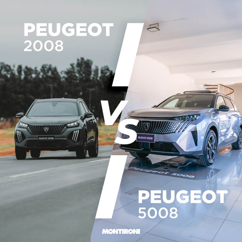 Peugeot 2008 vs 5008