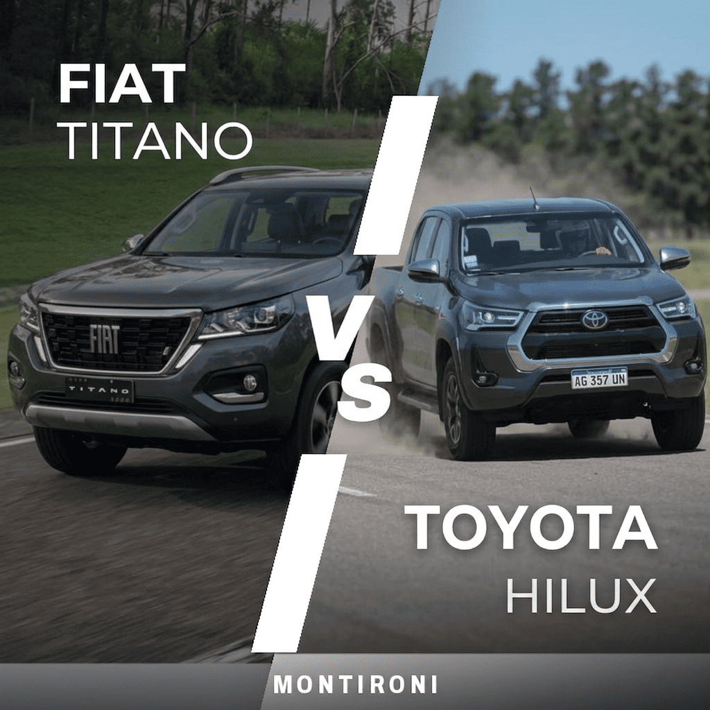 Fiat Titano vs Toyota Hilux
