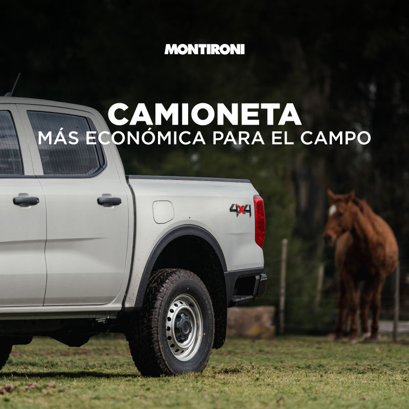 camioneta más económica para el campo