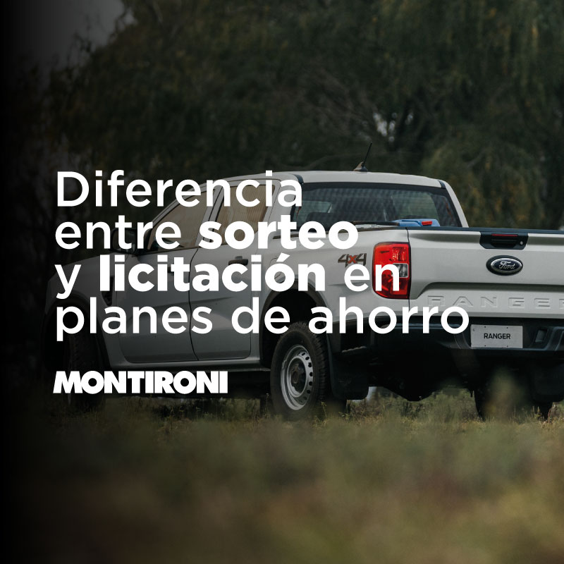 sorteo vs licitación plan de ahorro