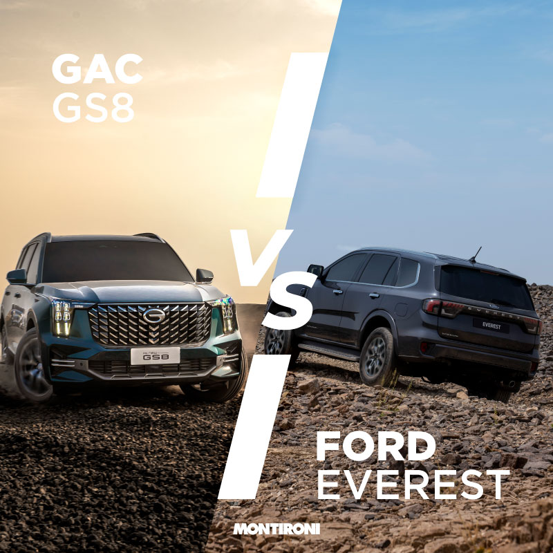 GAC GS8 vs Ford Everest