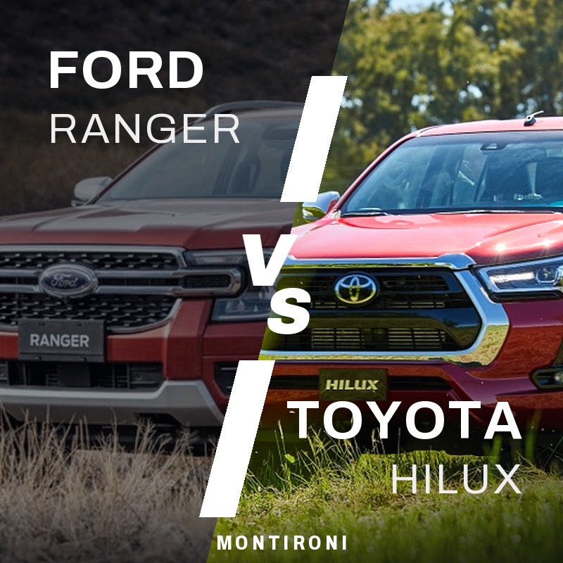 Ford Ranger vs Toyota Hilux