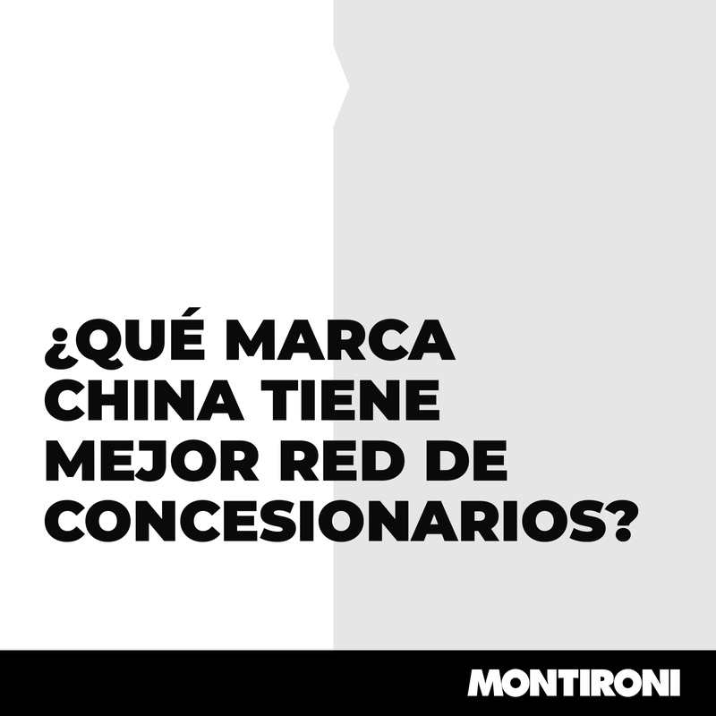 marca china con mejor red de concesionarios