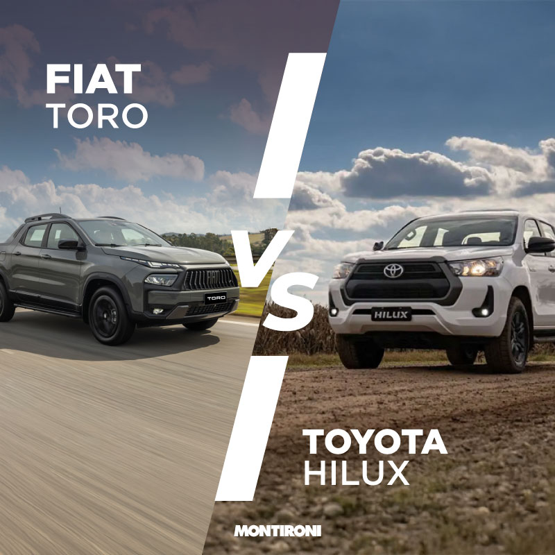 Fiat Toro vs Toyota Hilux