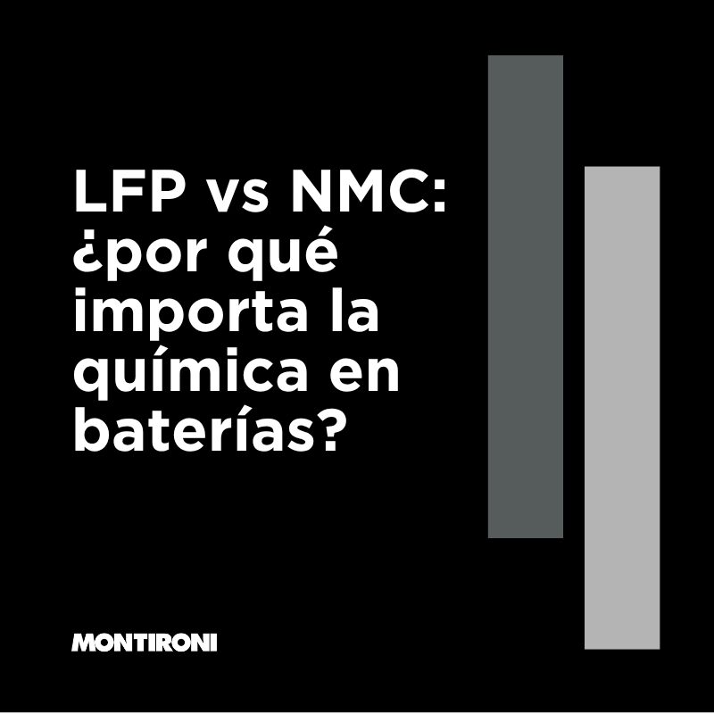 Baterías LFP vs NMC en autos eléctricos