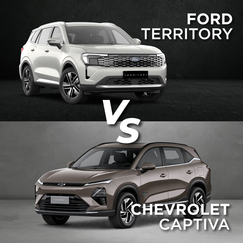 Chevrolet Captiva vs Ford Territory