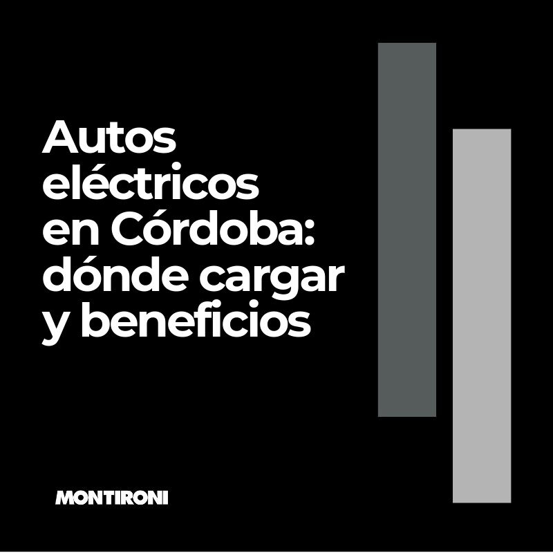 Carga de autos eléctricos e híbridos en Córdoba