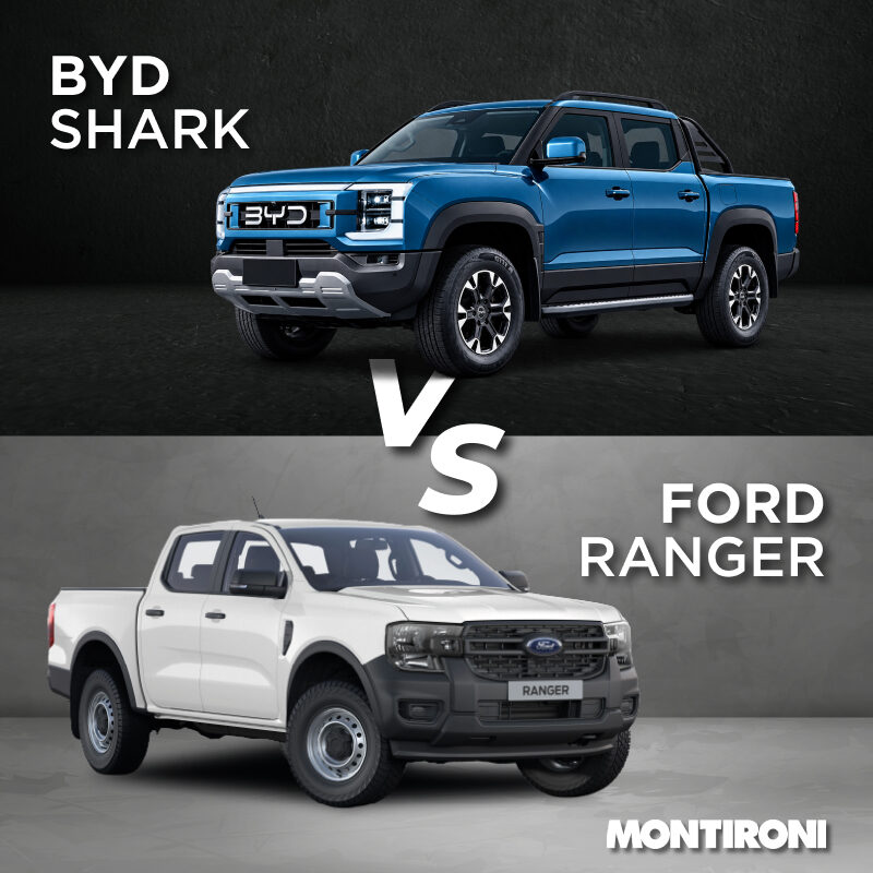 BYD Shark vs Ford Ranger